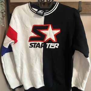 STARTER Men's Colorblock Crewneck Sweater